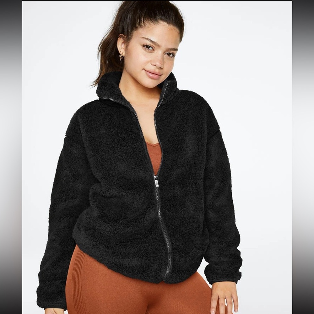 Victoria’s Secret PINK Sherpa Teddy Full Zip